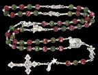 HOLY FAMILY (RED & GREEN) ROSARY